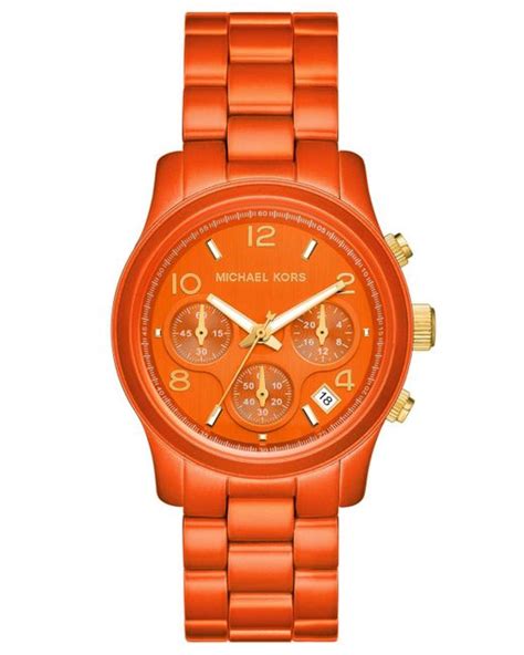 limited edition michael kors|michael kors orange watch.